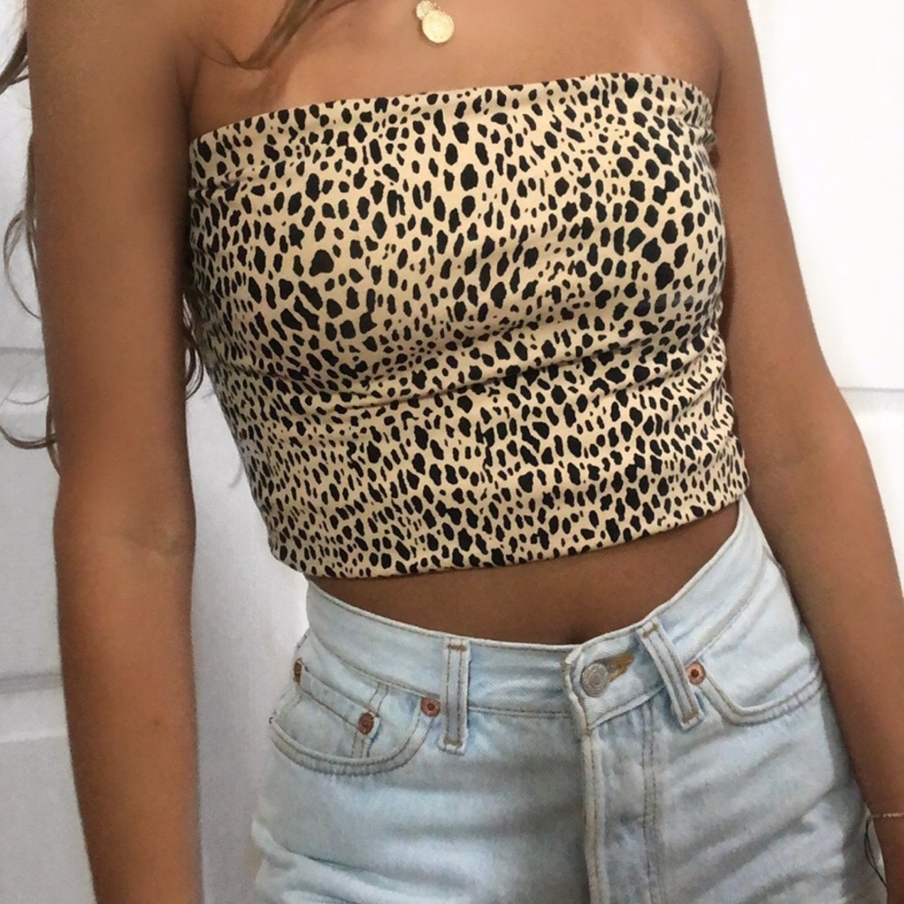 Cheetah Tube Top